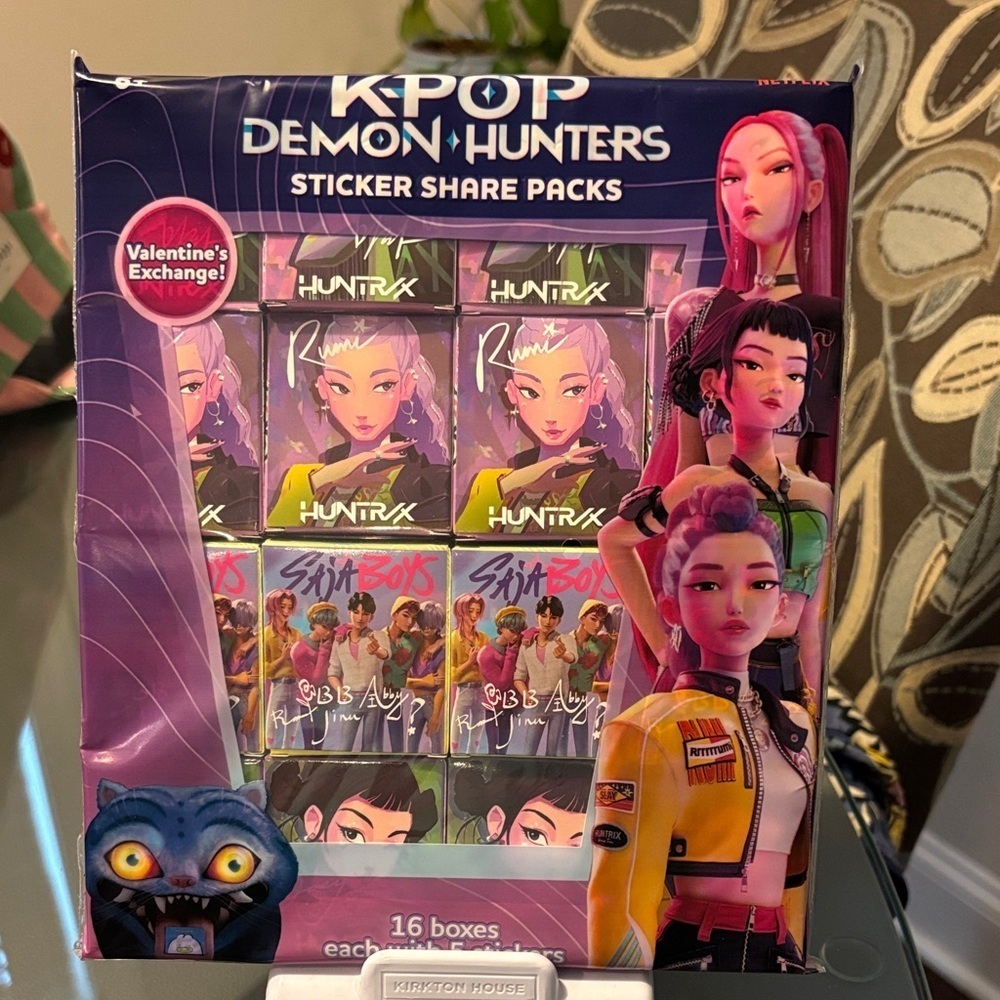 K-Pop Demon Hunters Sticker Share Packs (bundle and save)